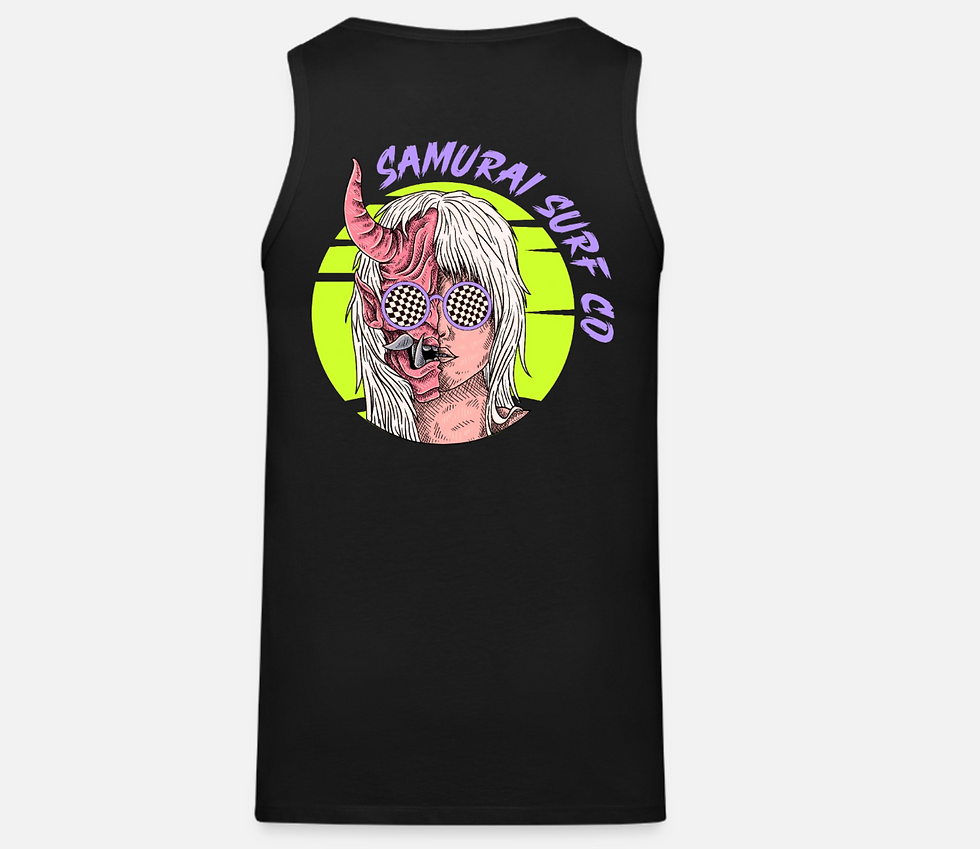 Split Spirit – Sunset Snarl Lowline Surf Tank