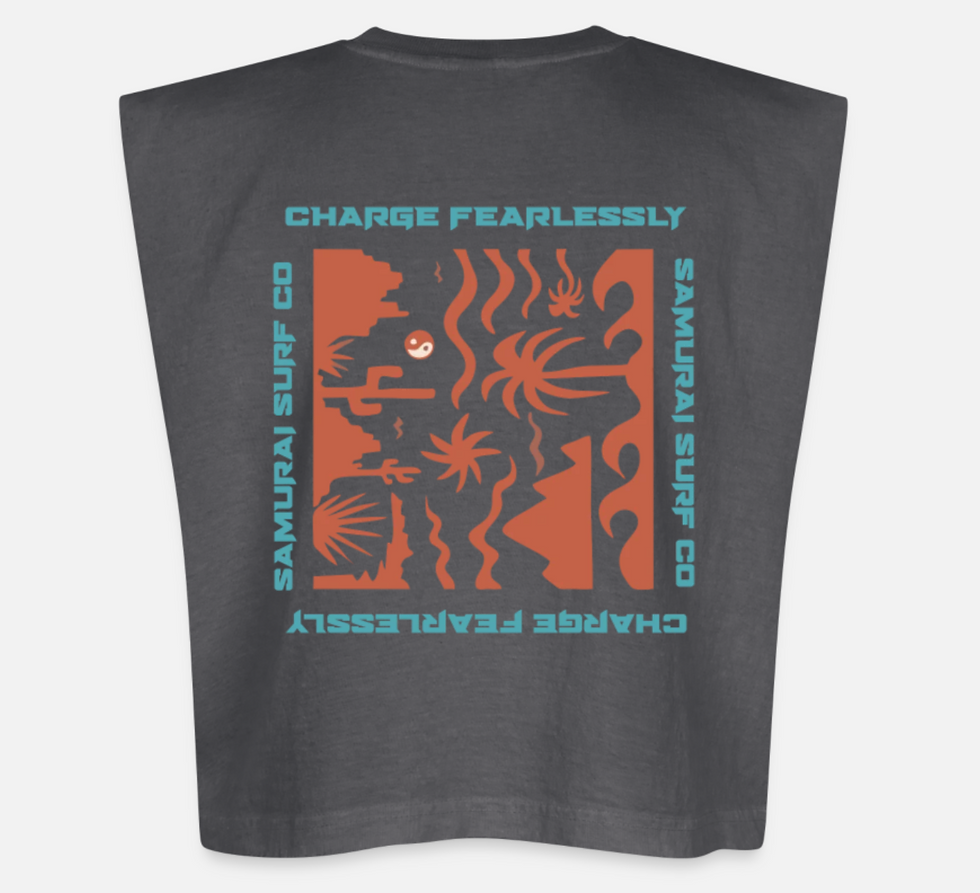 Female Crop Surf Tank