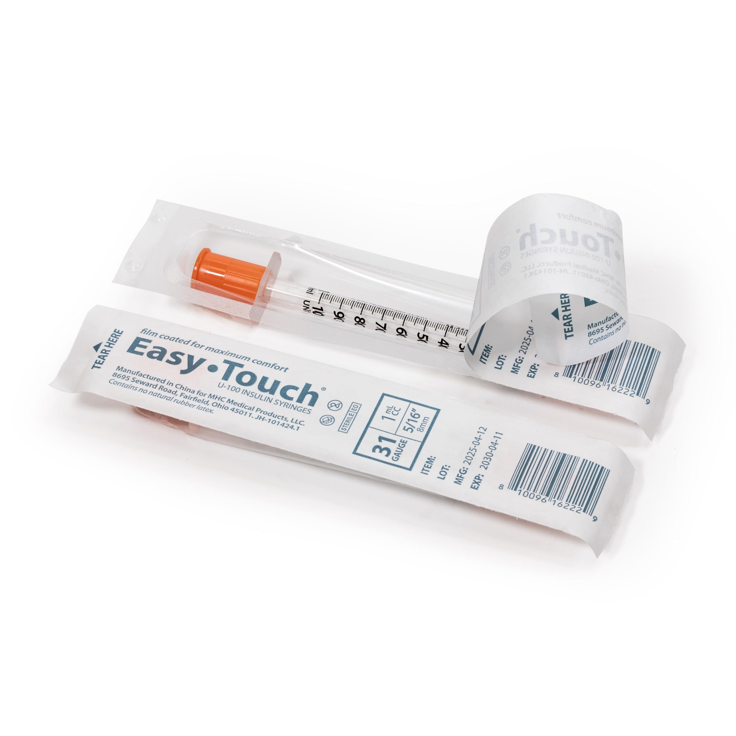 DISPOSABLE SYRINGE (4) PACK