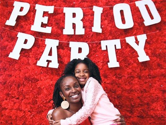 PERIOD PARTY MAMA AND DAUGHTER