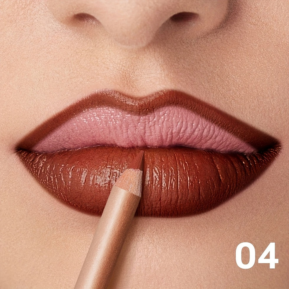 Miniatura: Lápis delineador labial fosco NUDE, duradouro, à prova d'água,