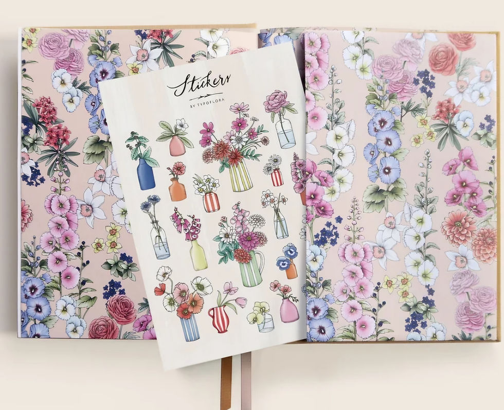Thumbnail: 2026 Always Flowers Planner Honey