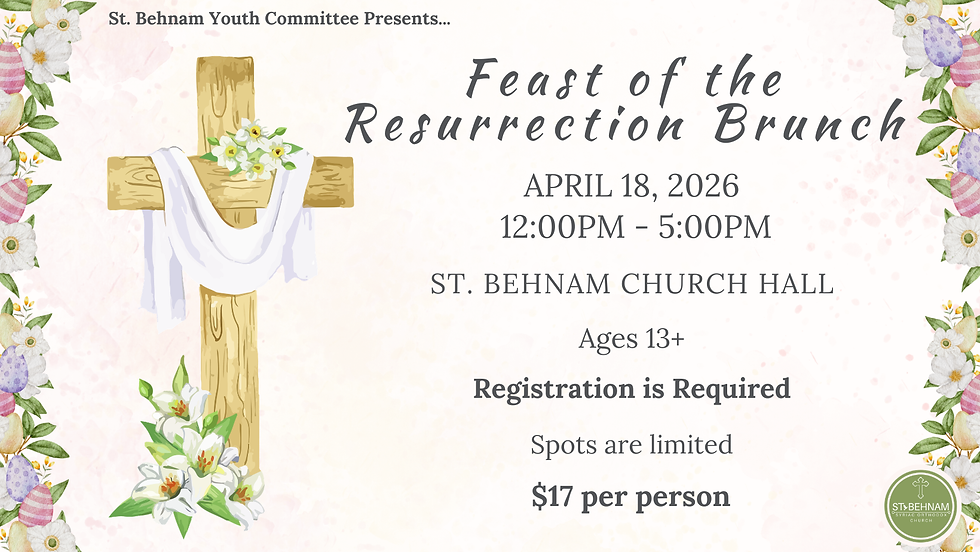 Celebration of the Resurrection Brunch | 13+