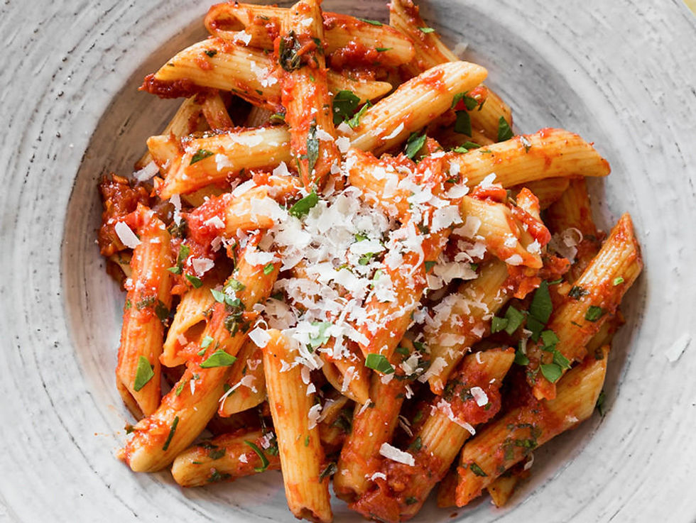 Penne Arrabiata et Légumes image