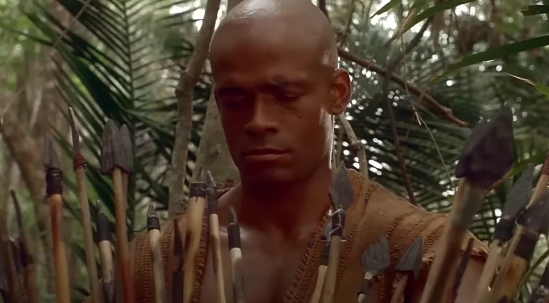 Mario Van Peebles as the Cyborg Solo