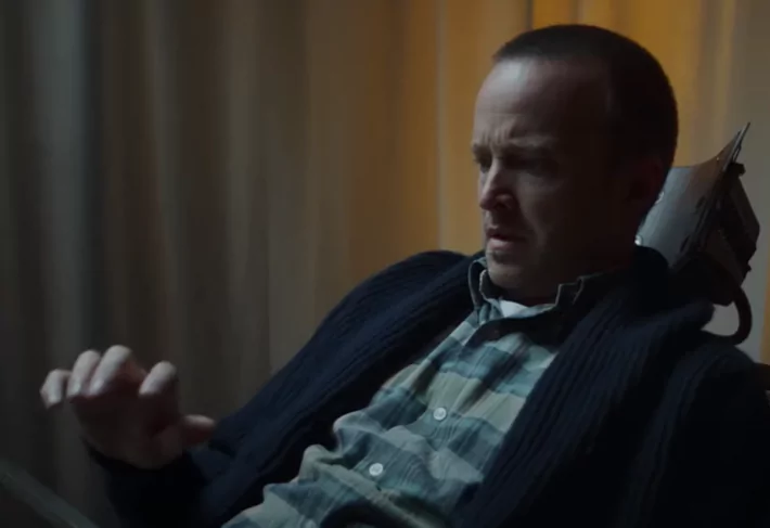 Aaron Paul as Cliff Stanfield in Beyond the Sea Season 7 of Black Mirror