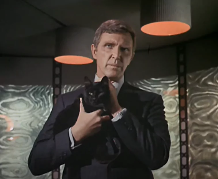 Robert Lansing as Gary Seven in Assignment: Earth S2 E26