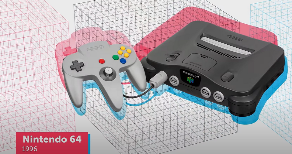 Nintendo 64 1996 Gaming device