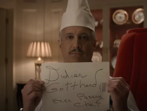 Bronson Pinchot as Didier Gotthard in The Residence Netflix mini Series