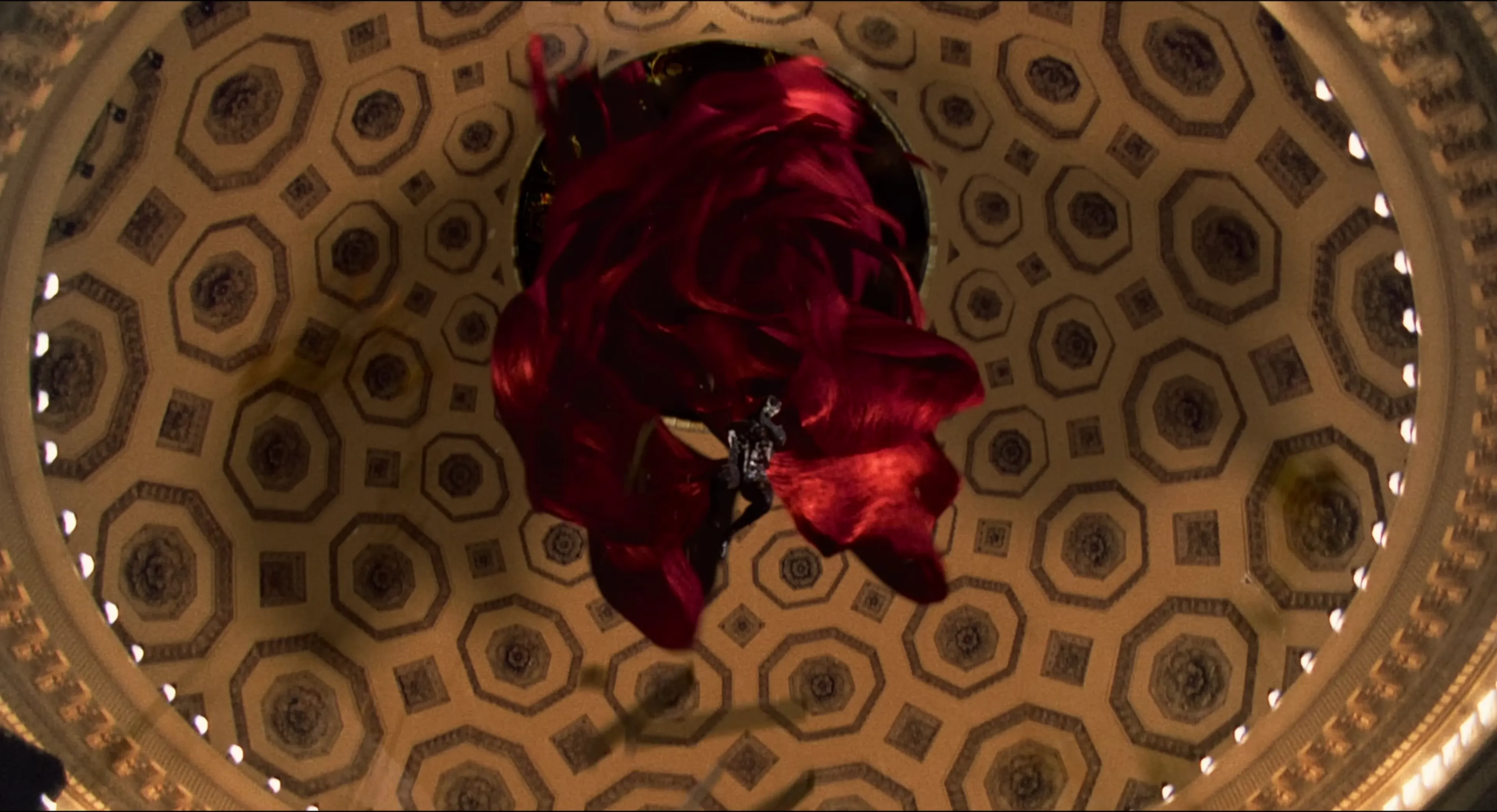 Hellspawn or Spawn crashing into a party at night through a skylight