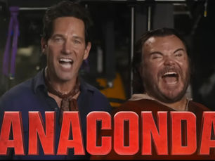 Paul Rudd and jack Black in Anaconda 2025
