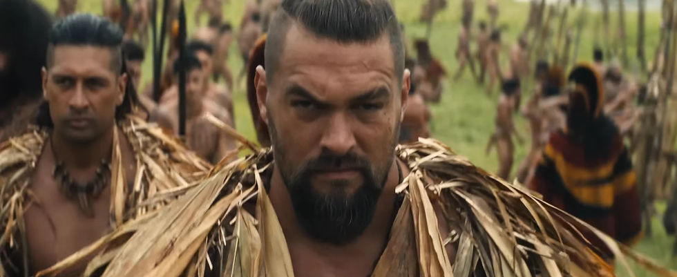Jason Momoa as Ka'iana in Chief of War