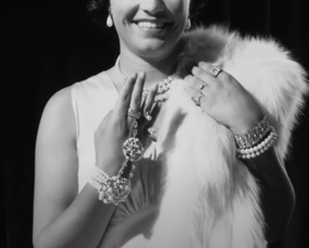 Osage Indian buying expensive jewelry 