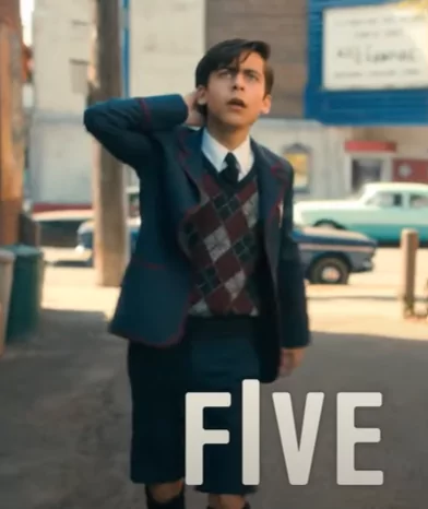 Aidan Gallagher as Number Five