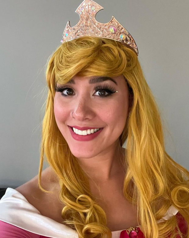 NightPurr as Princess Aurora