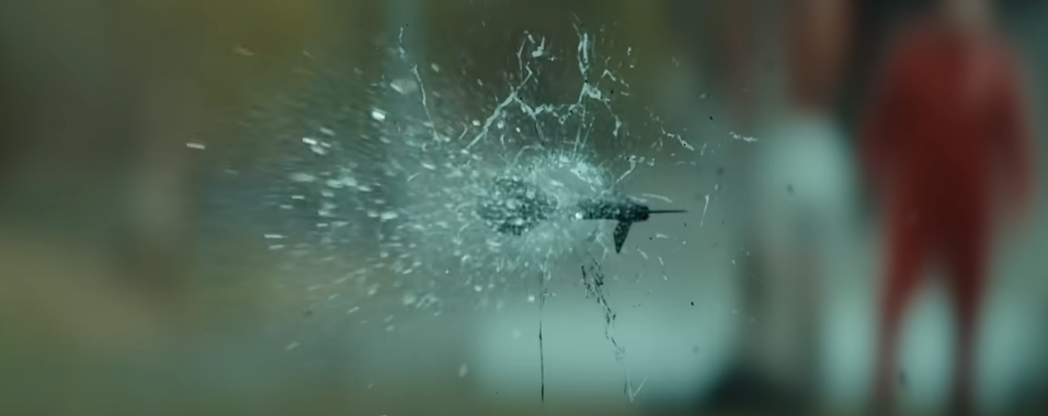 An arrow piercing a window in Ragnarok Season 3