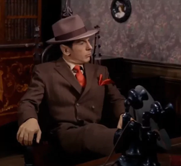 Leonard Nimoy as Spock in A Piece of the Action episode in Star Trek TOS