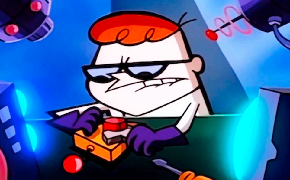 Dexter being intense