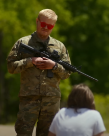 Jesse Plemons as a Rebel soldier in Civil War movie by Alex Garland