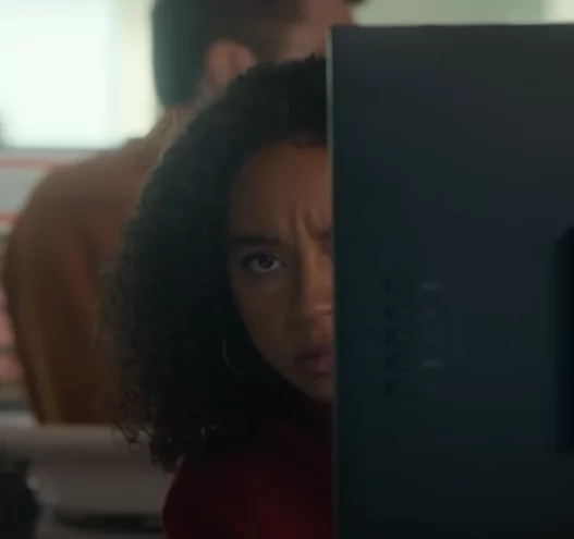 Siena Kelly as Maria Spying on her friend