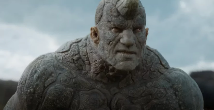 Alessandro Nivola as The Rhino in Kraven the Hunter Movie