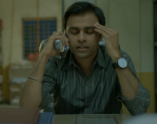 Jitendra Kumar as Abhishek Tripathi in TVF Series Panchayat