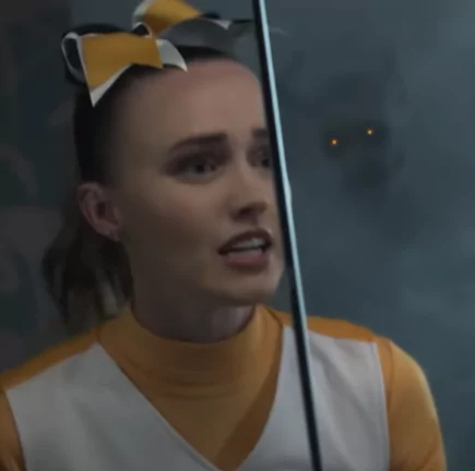 Cheerleader hunted by a demon