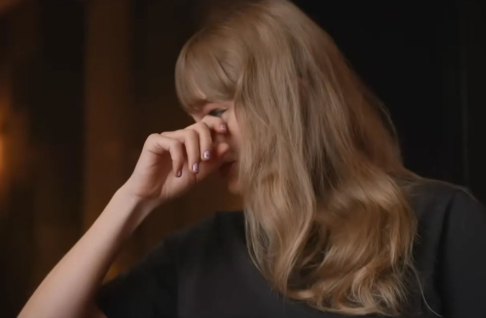 Taylor Swift Getting Emotional