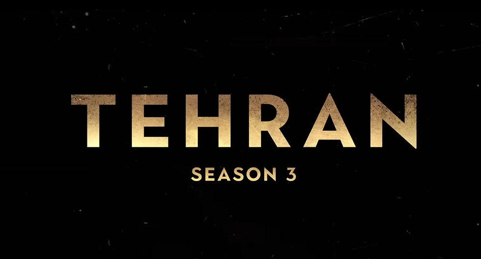 Tehran Season 3 Series Poster