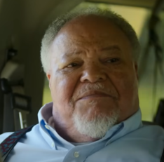 Stephen McKinley Henderson as Sammy the writer in Civil War movie