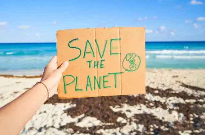 plea to save the planet from environmental issues