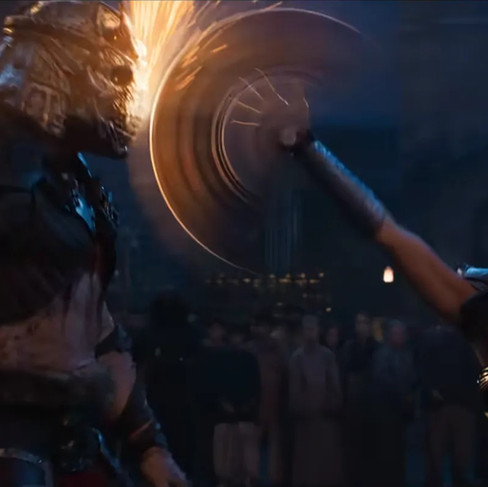 Shao Khan Fighting Kitana