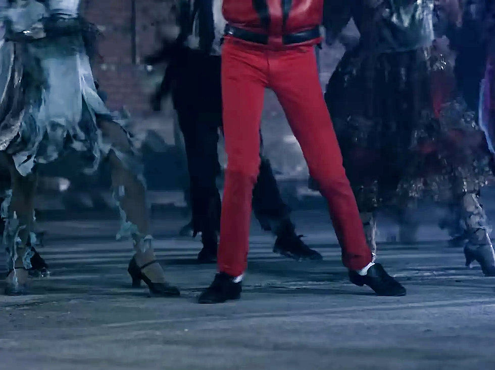 Thriller Pants in the Michael Jackson's Iconic Thriller Look