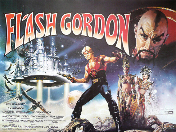 Flash Gordon 1980 Movie Poster