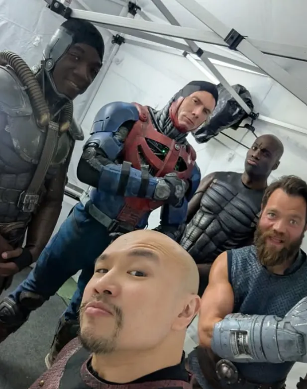 Jon Xue Zhang on the sets of Masters of the Universe