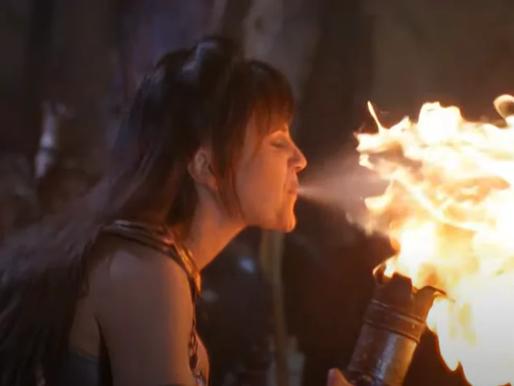 Lucy Lawless as Xena Warrior Princess