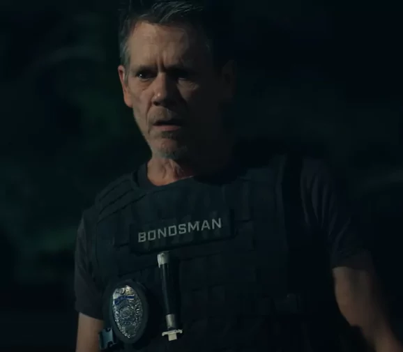 Kevin Bacon as Hub Hollarand in The Bondsman Prime Video Series