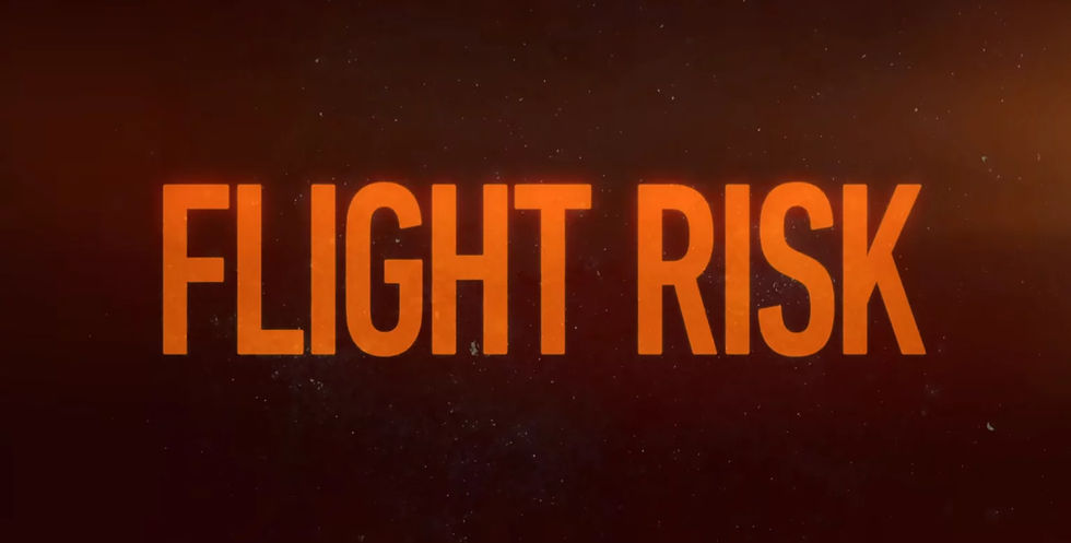 Flight Risk ( 2025 ) Movie Poster