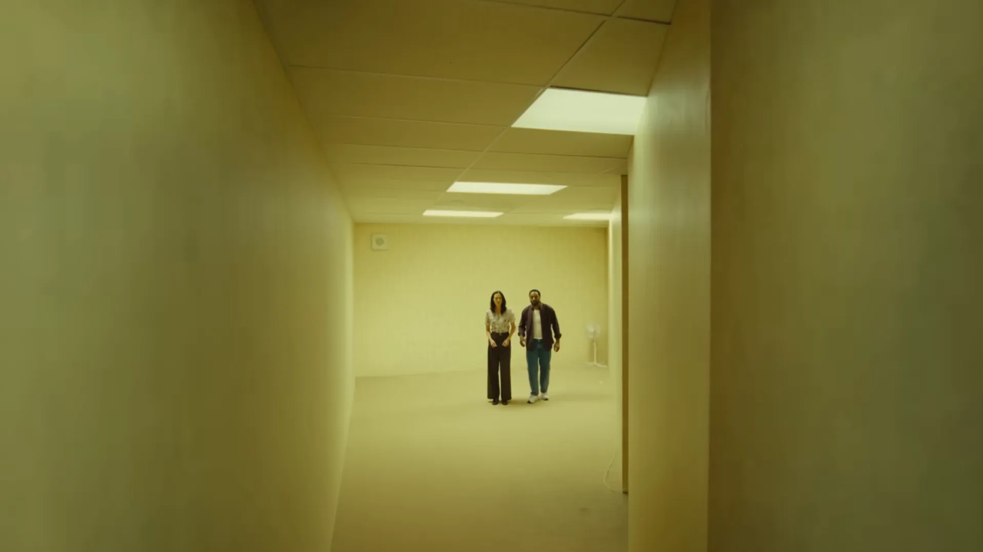 Clark and his Therapist in A24 Backrooms movie