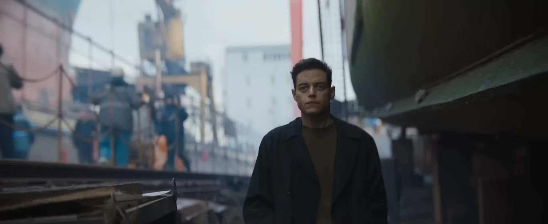 Rami Malek as Charles Heller in The Amateur
