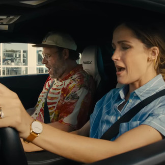 Seth Rogen as Will and Rose Byrne as Sylvia in the Apple TV+ Platonic Series