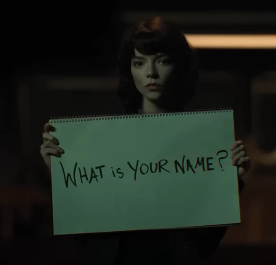 Anya Taylor-Joy as Drasa in The Gorge Apple TV+ movie