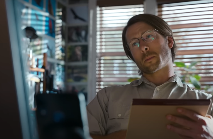 Glen Powell as Gary Johnson