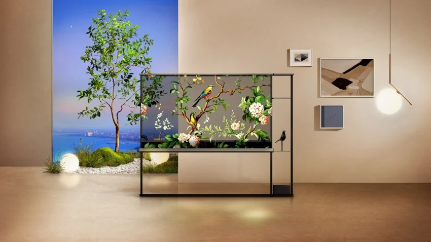LG Signature Transparent OLED