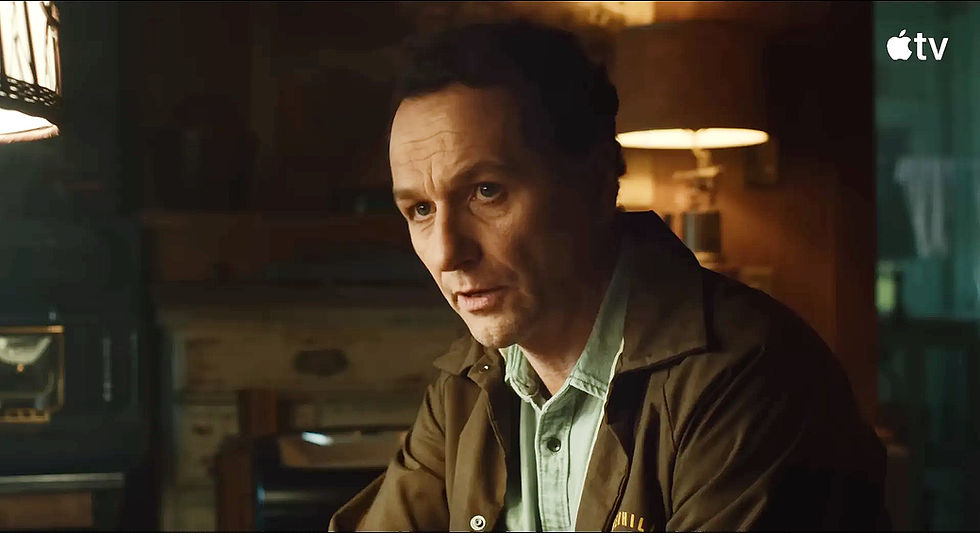 Mathew Rhys as Tom Loftis in Widow's Bay