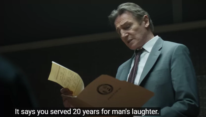 Frank Drebin Jr. misreading a crime