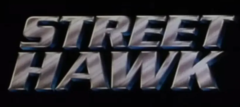 street Hawk TV series poster from the TV shows I watched as a Kid