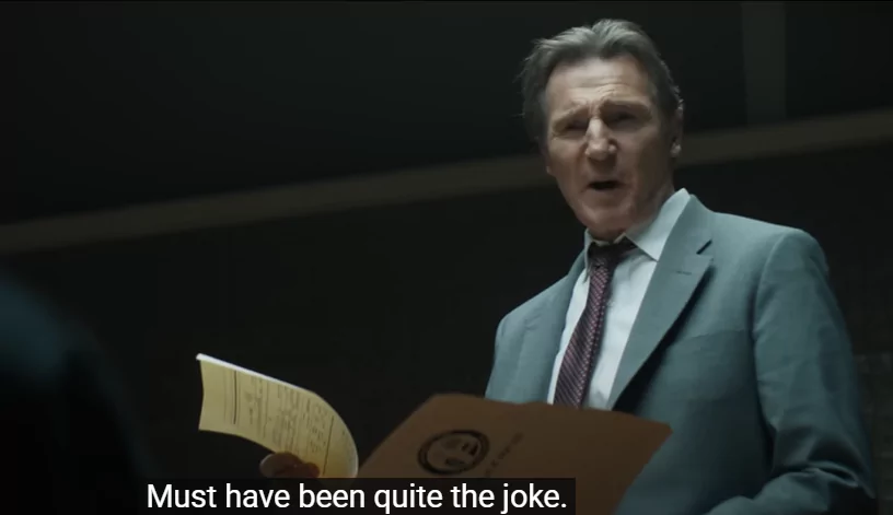 Frank Drebin being unintentionally funny