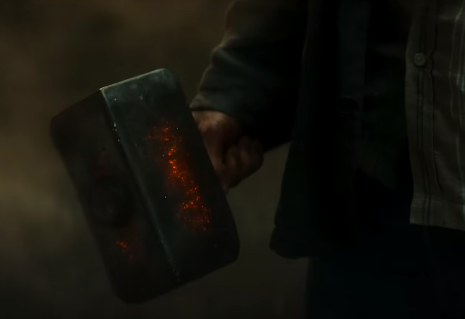 Mjolnir in its molten magic glory