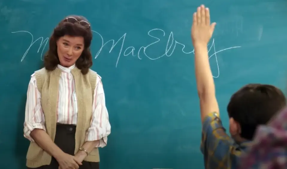 Valerie Mahaffey as Ms. MacElroy in Young Sheldon Season 1